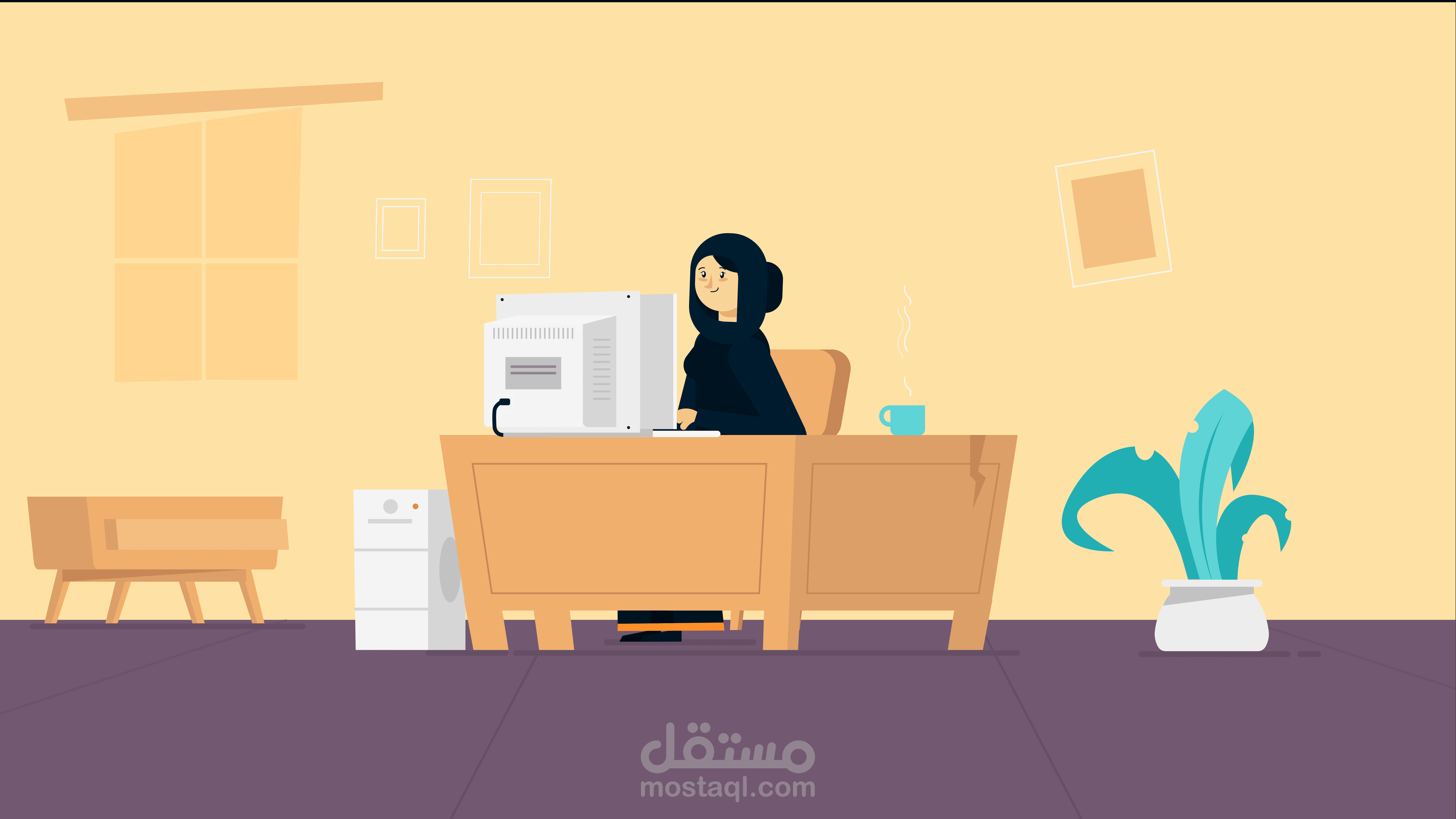 فيديو موشن جرافيك لوزارة العمل والتنمية الاجتماعية السعودية