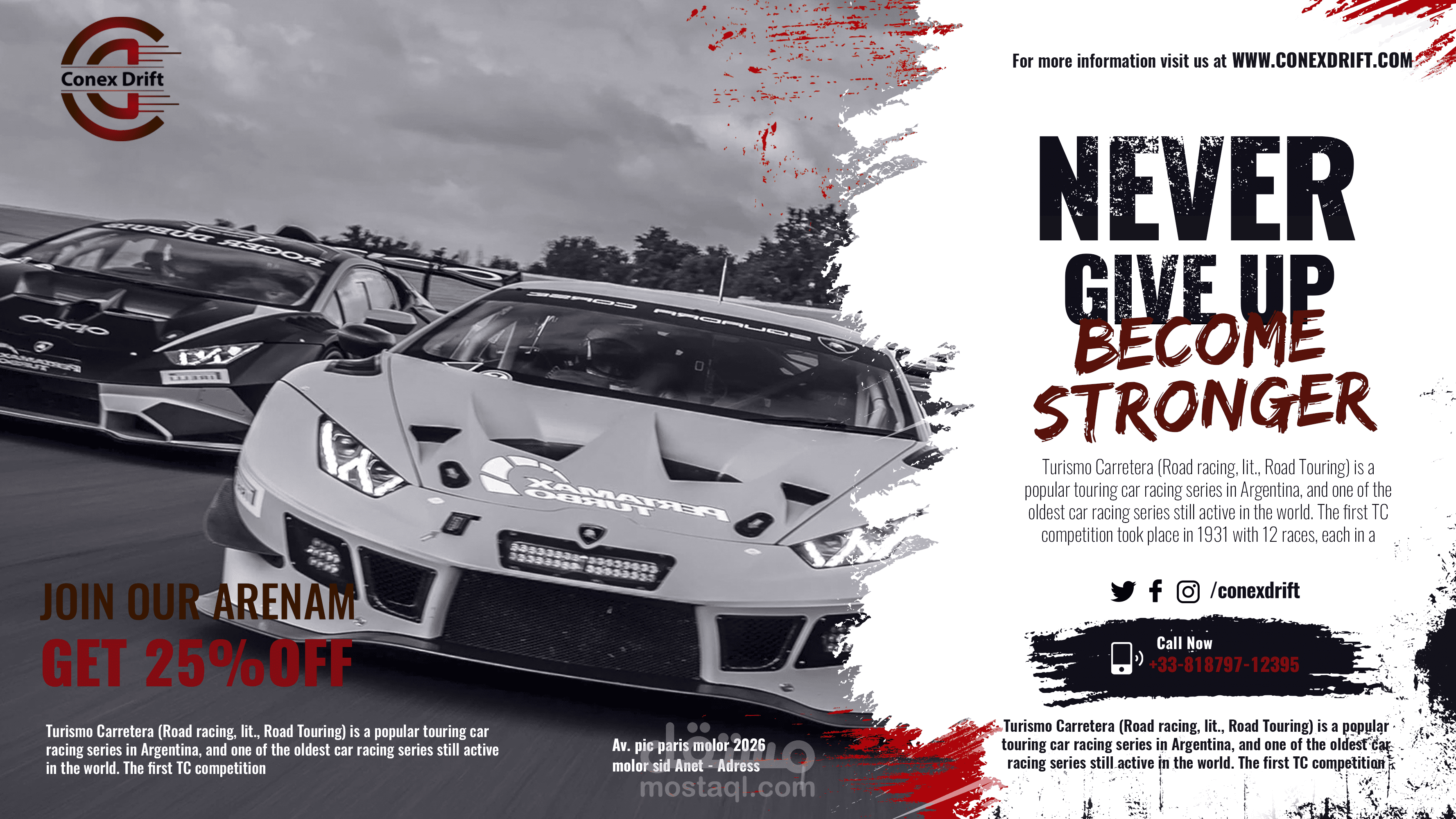 - Youtube Thumbnail -conex drift