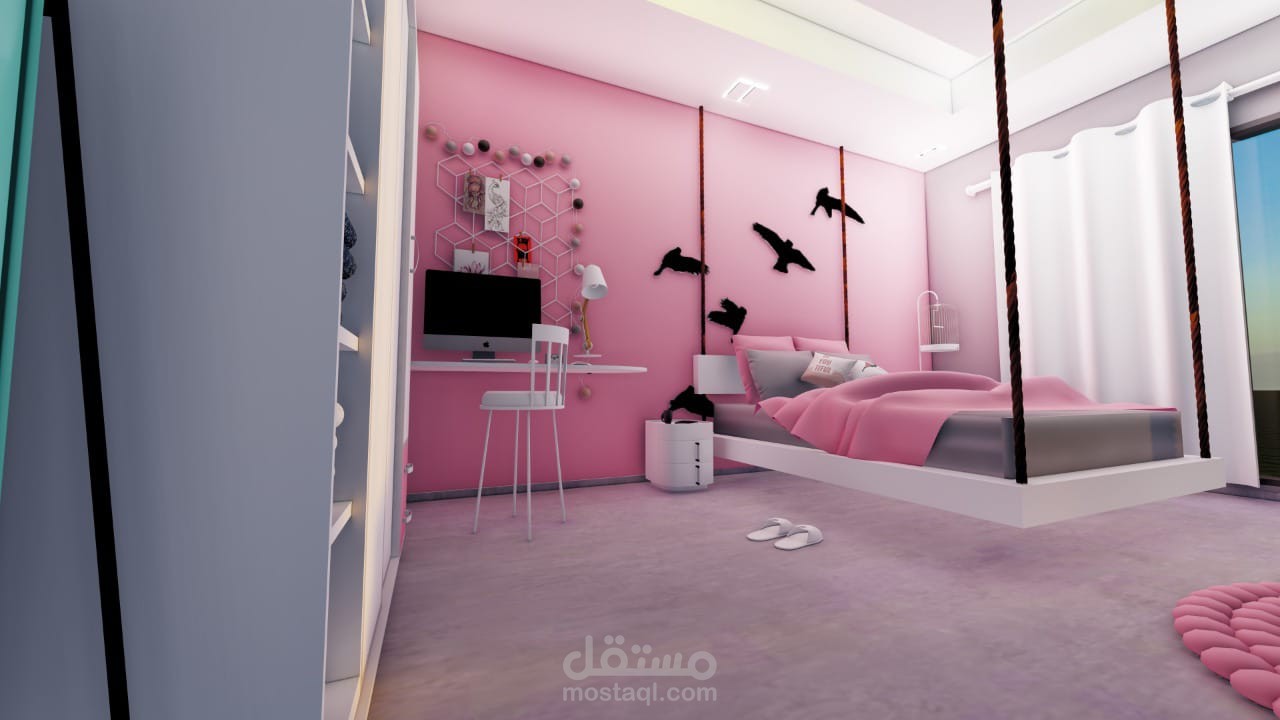 غرفة نوم اطفال