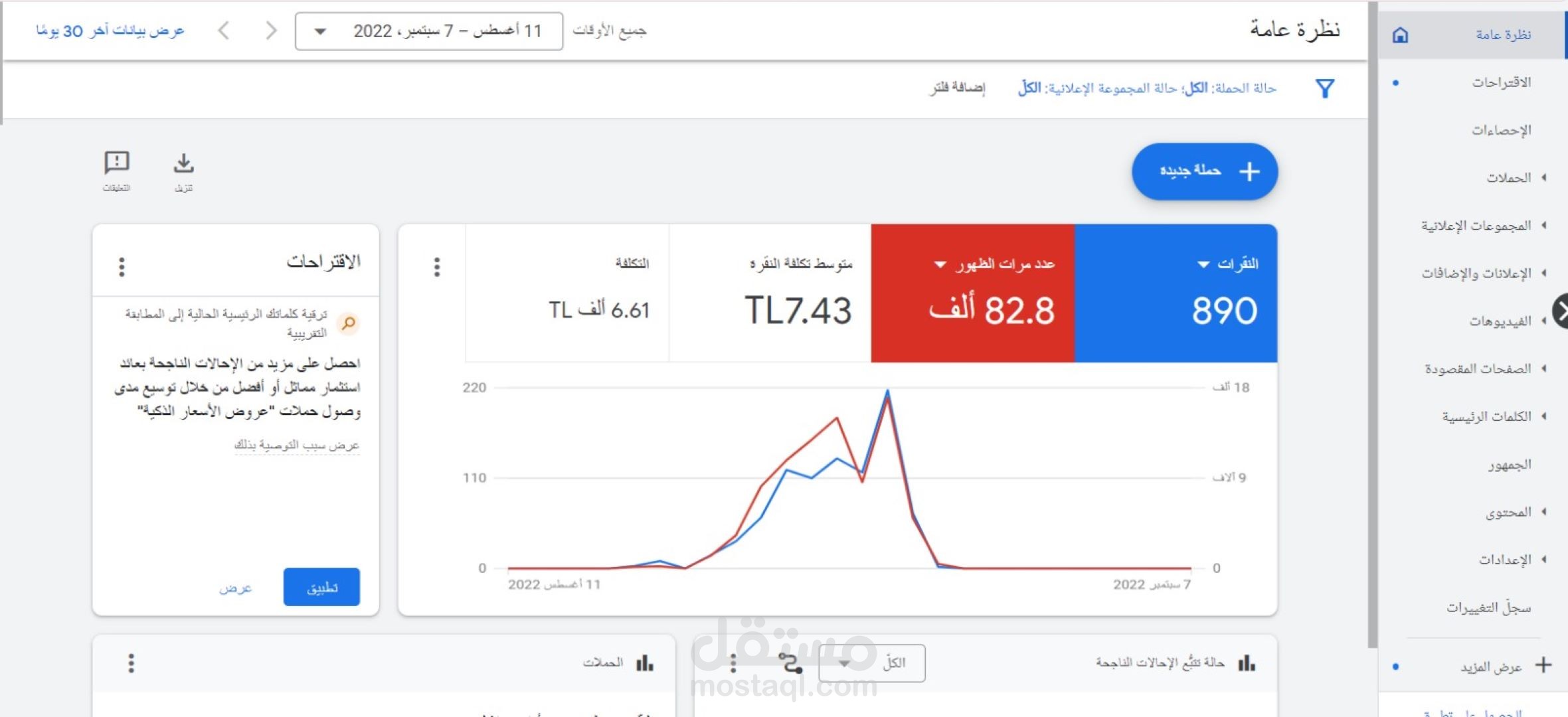 حملة إعلانية على جوجل