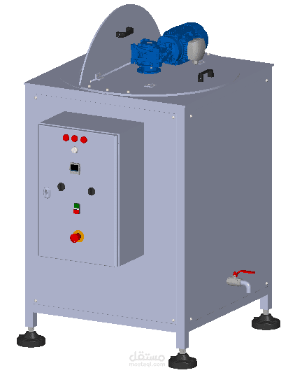 تصميم ألة تحضير الكريمة