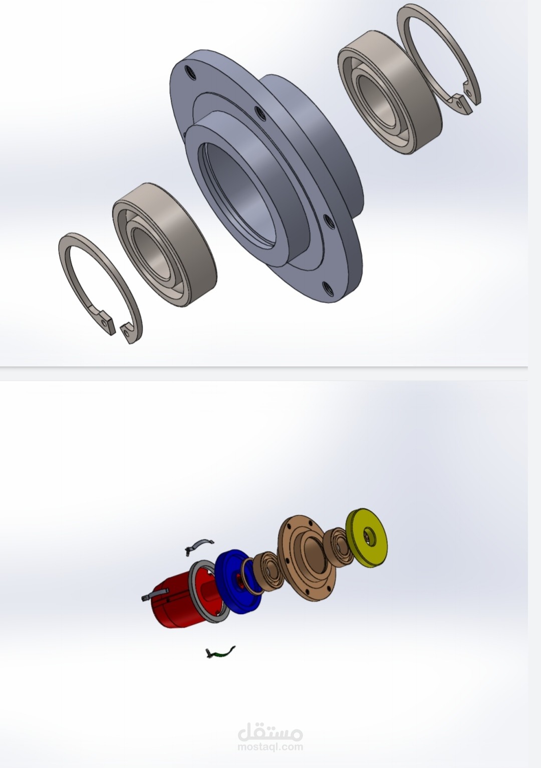 تصميم نماذج مكانيكية