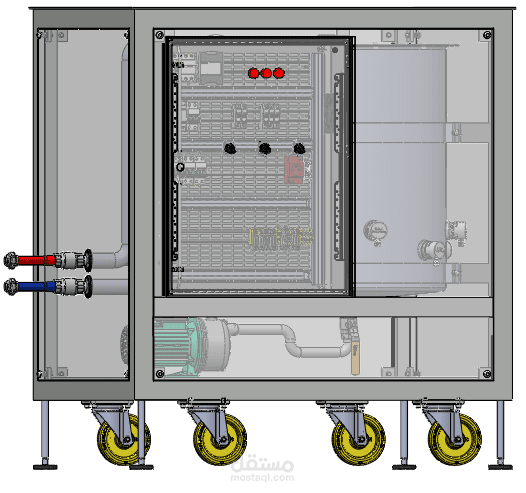 Machine chouffage de huile