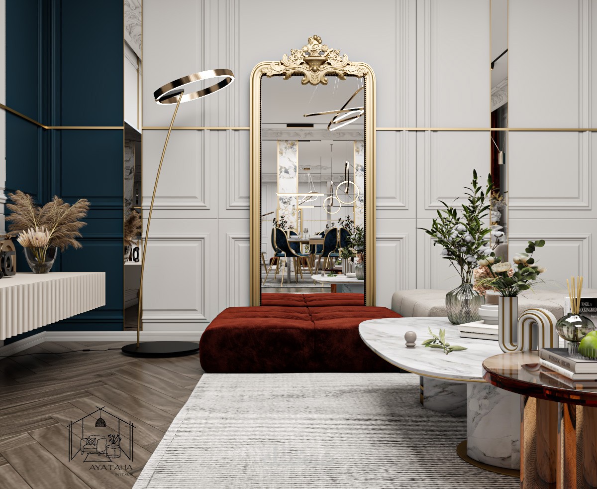 new living room ... neo classic style