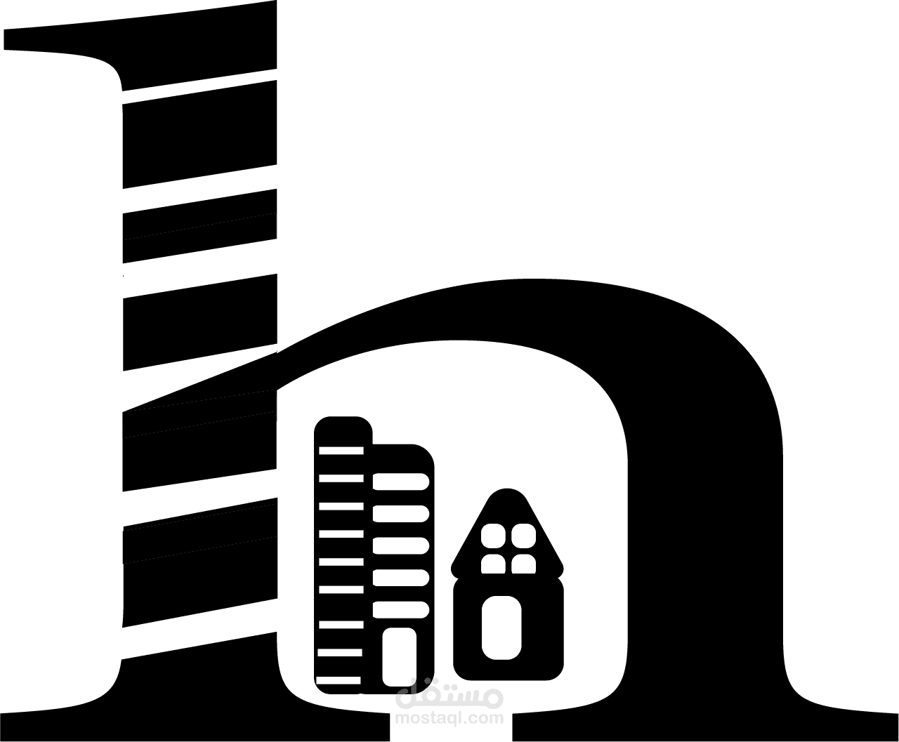 تصميم لوجو شركة عقارات