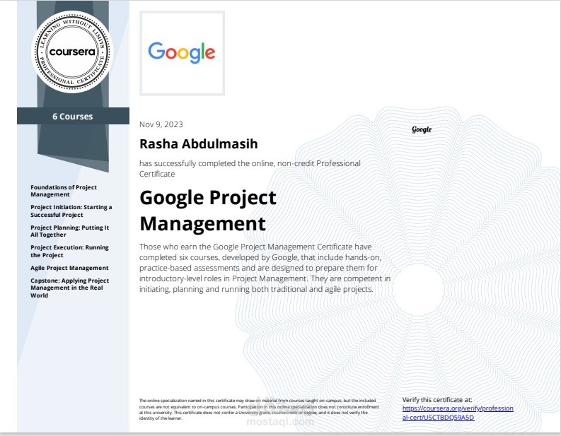 Google project management