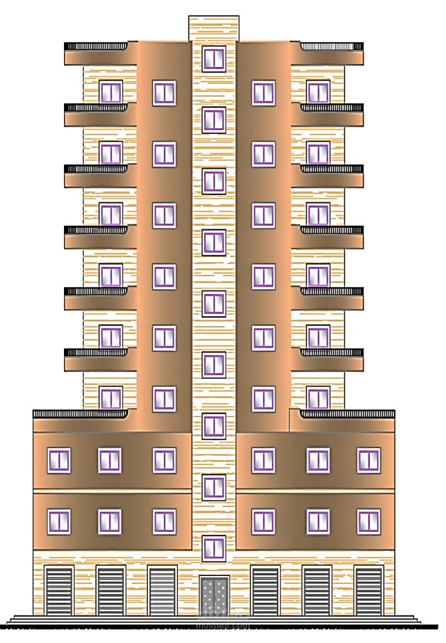 Structural study for tower building in Homs city