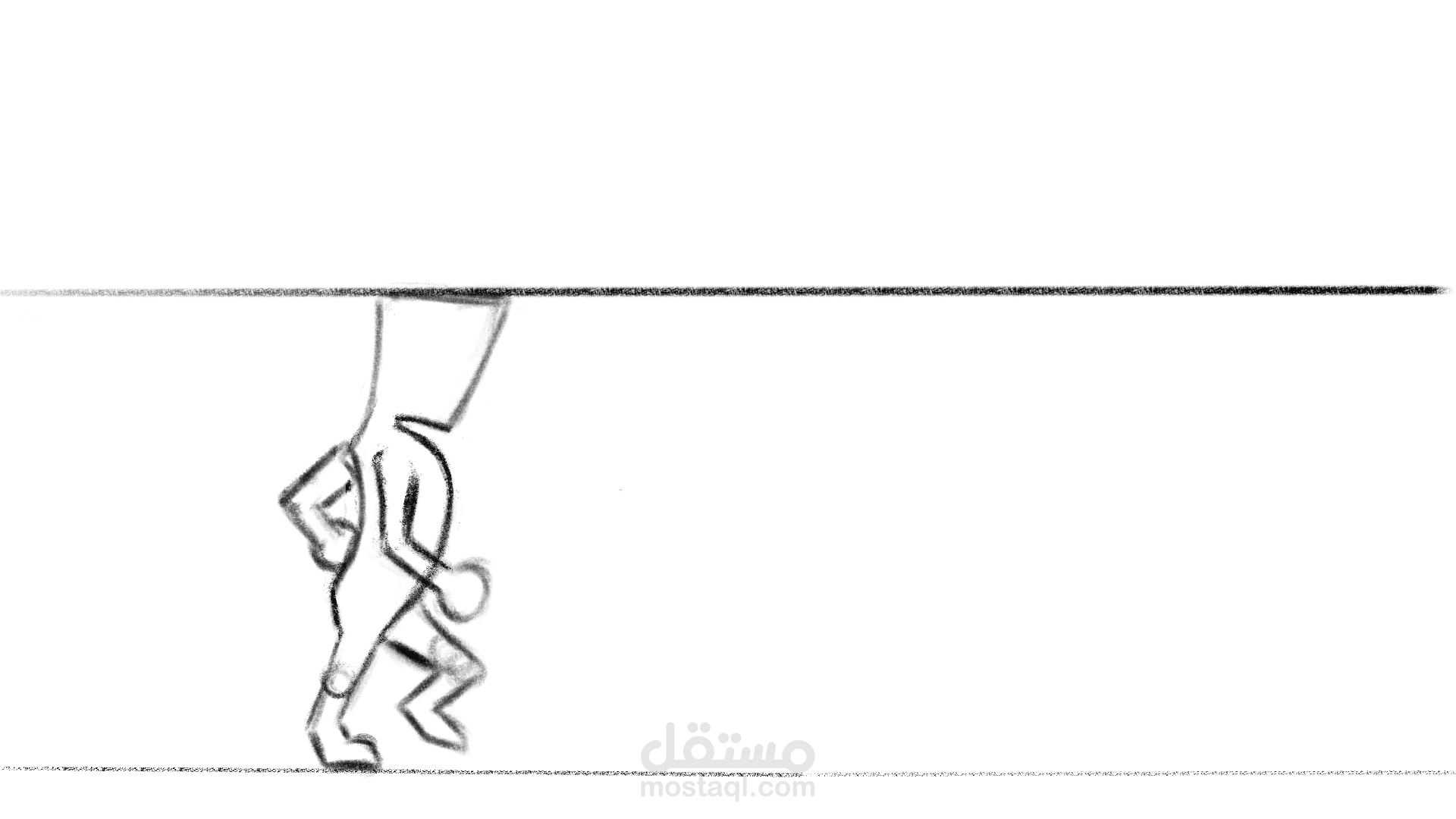 walk cycle -animation-frame by frame-رسوم متحركة