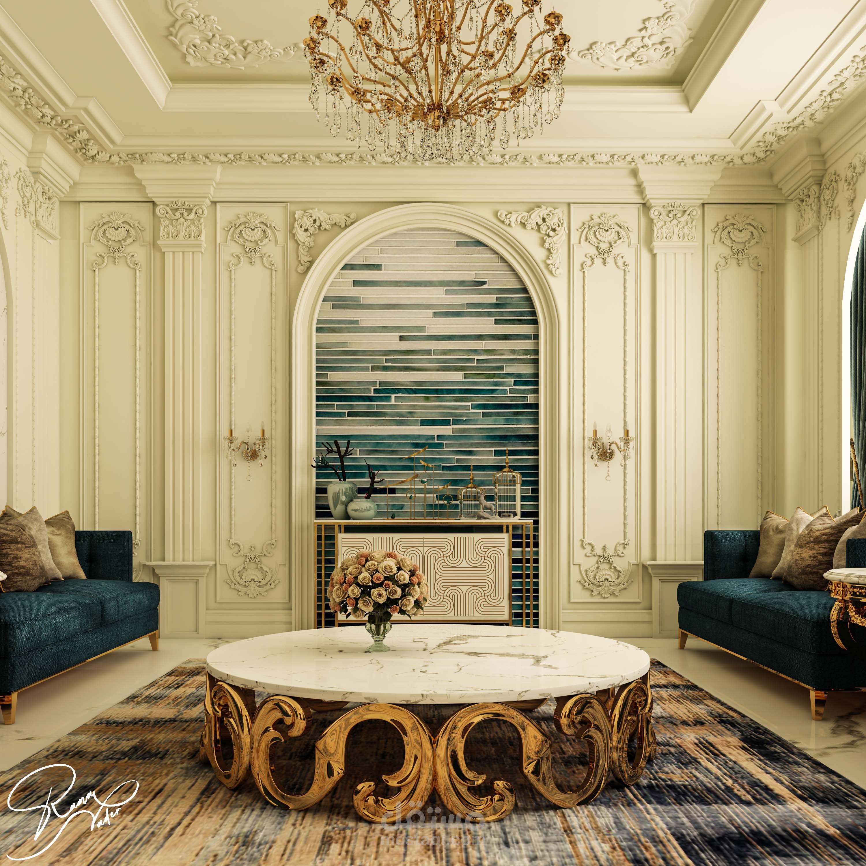 تصميم مجلس رجال