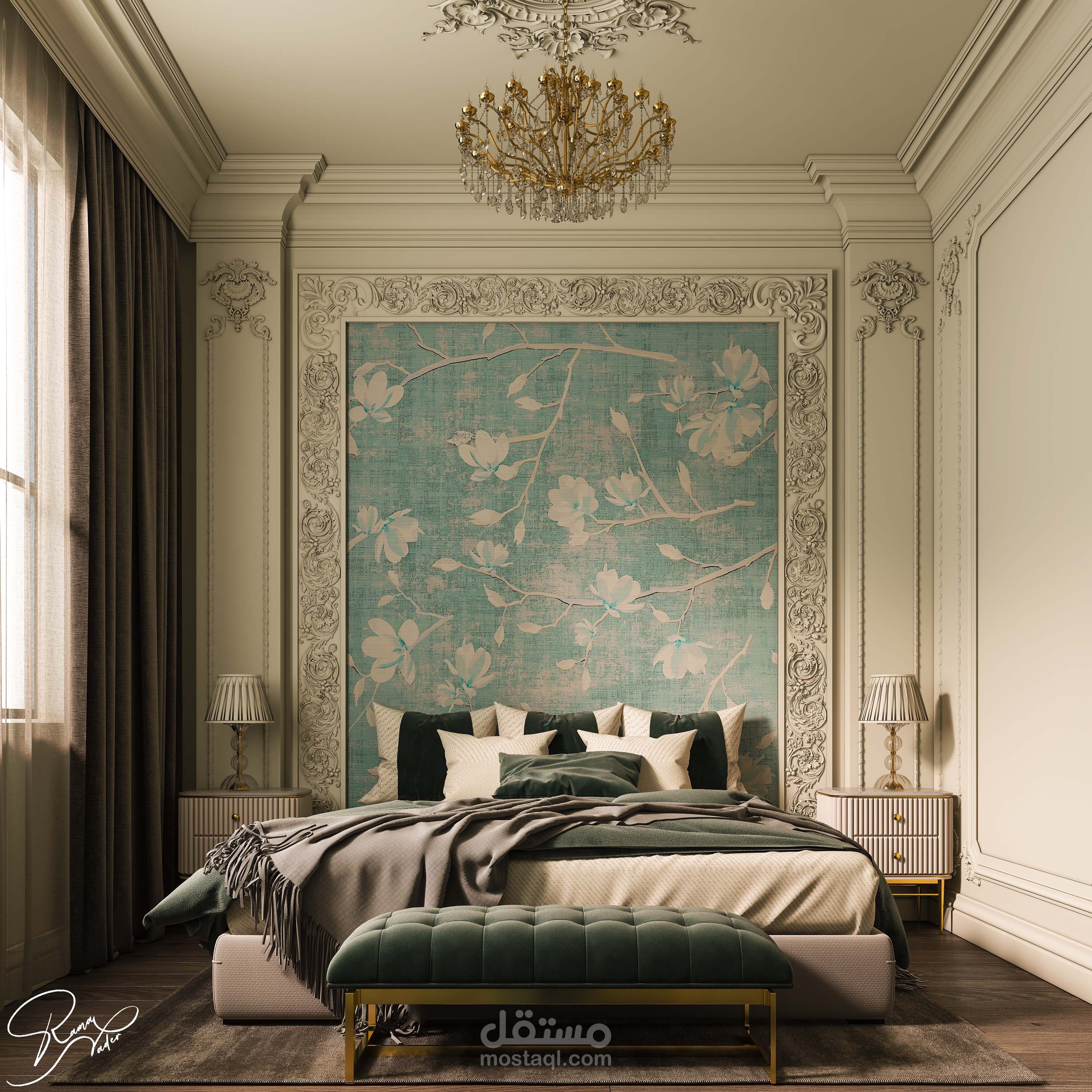 غرفة نوم كلاسيك 2