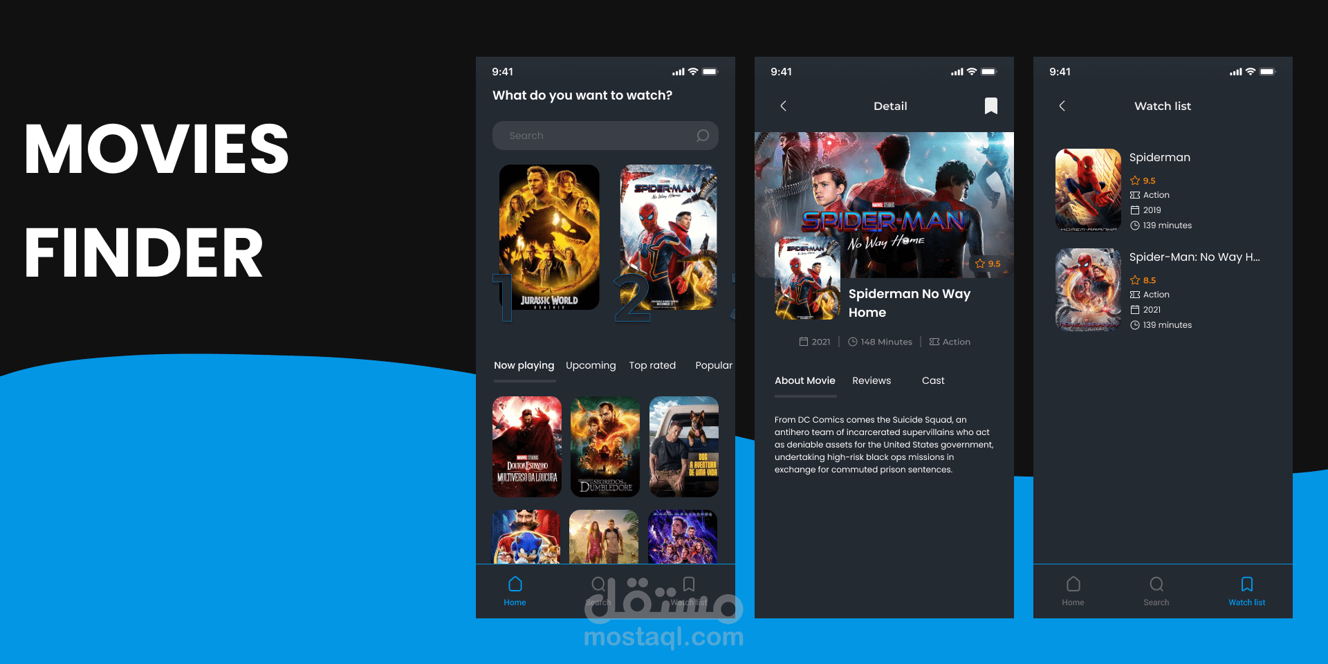 Movies Finder : تطبيق لتصفح الافلام