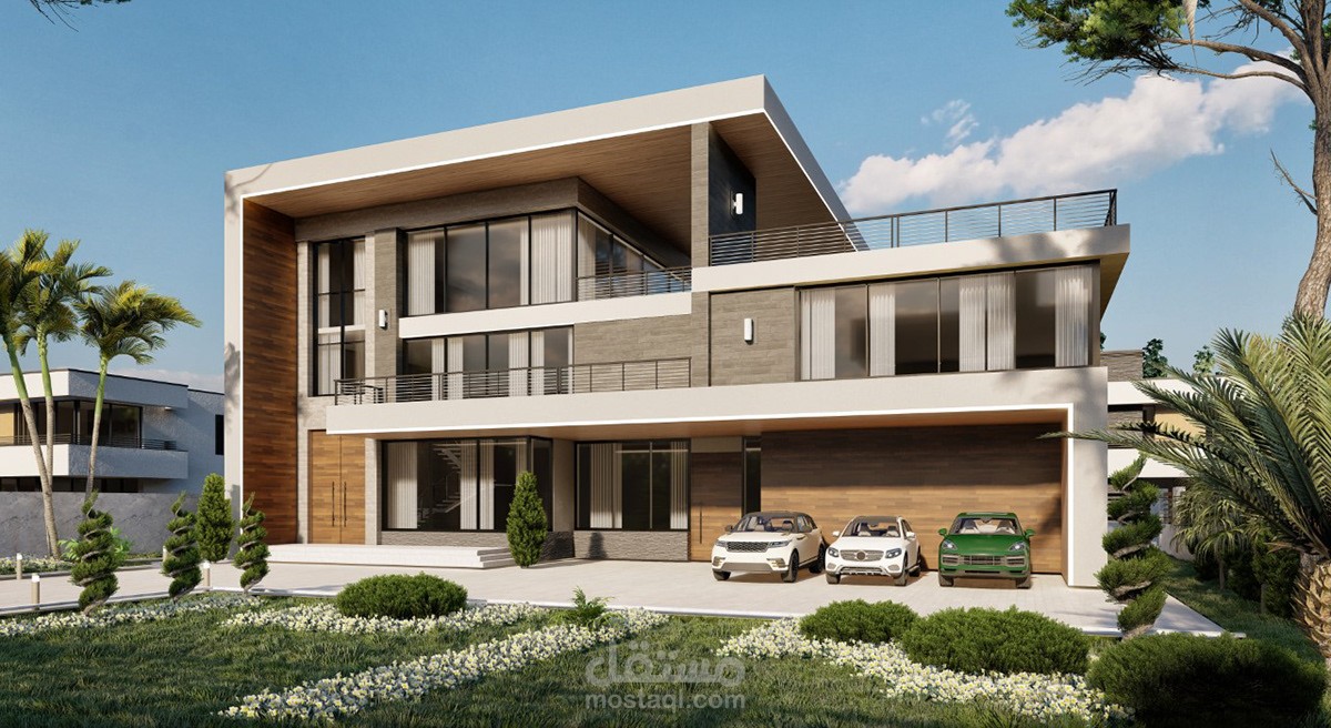 تصميم فيلا في الامارات