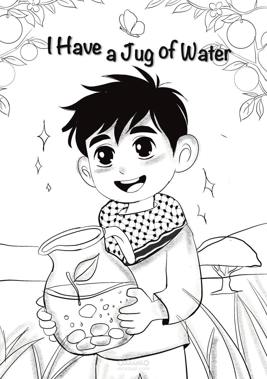 تصميم اسكتشات قصص أطفال