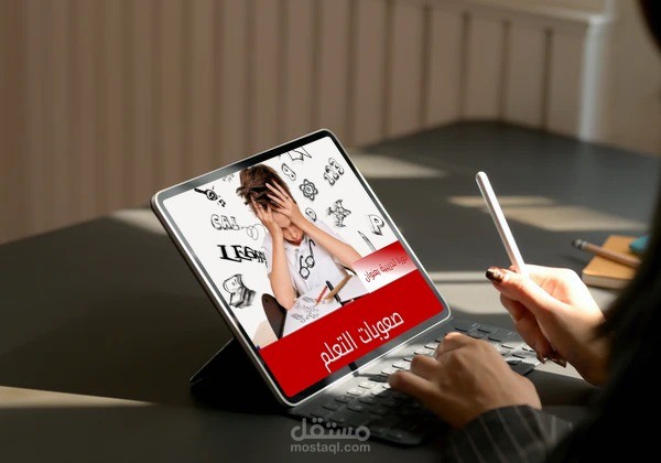 تصميم حقيبة تدريبية شاملة تحتوي على (دليل المدرب، دليل متدرب، عرض تقديمي، أنشطة،فيديوهات) بعنوان صعوبات التعلم_لصالح مؤسسة تعليمية