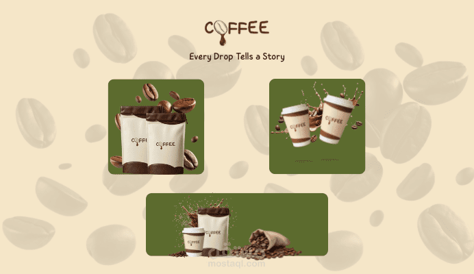 Coffee Tears | هوية بصرية احترافية لمقهى