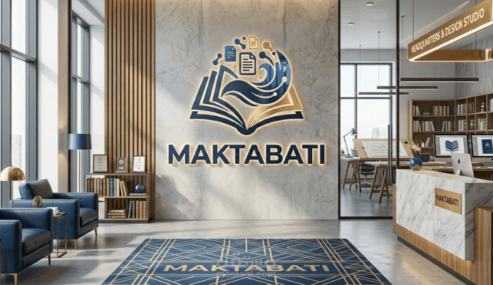 Maktabati | هوية بصرية احترافية لمكتبة