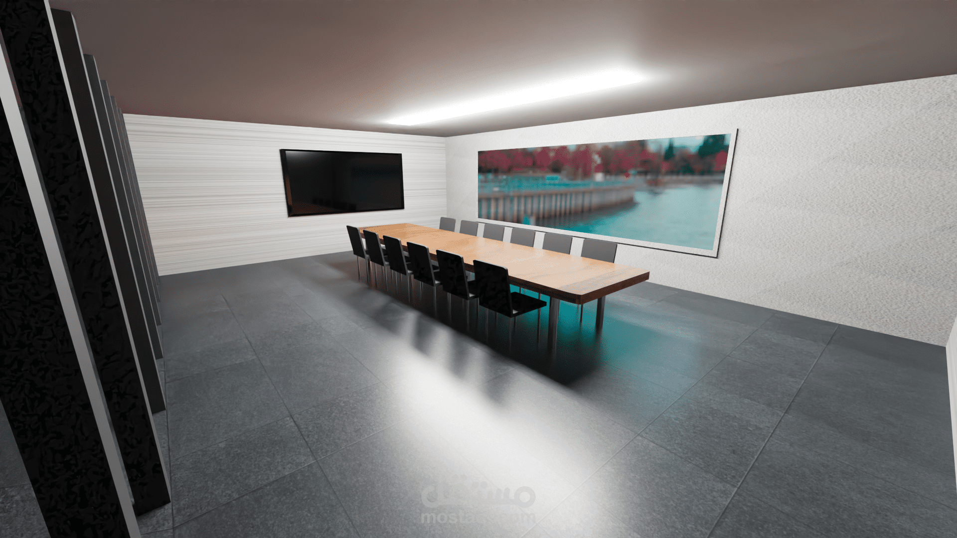 تصميم غرفة اجتماعات