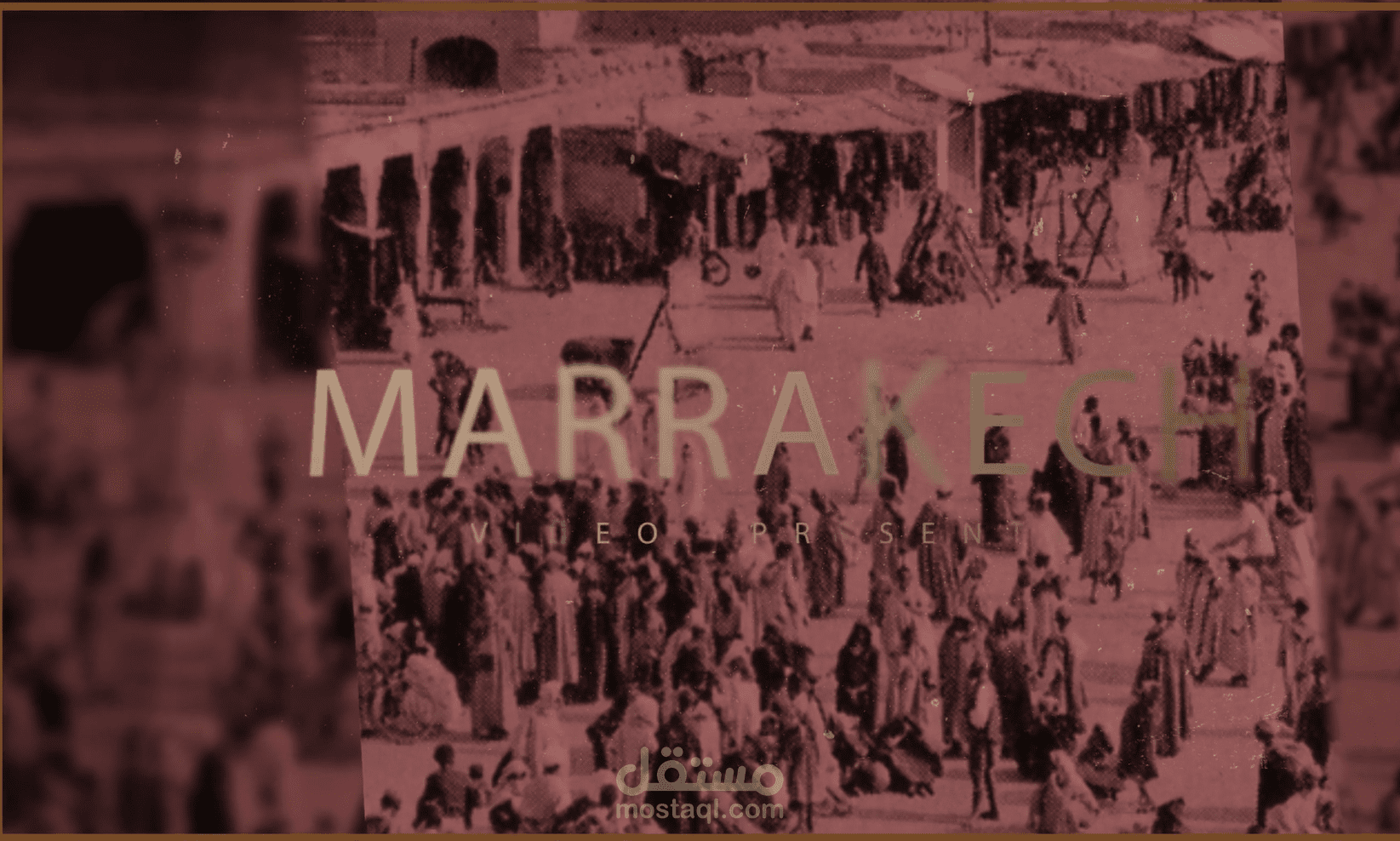 تصميم فيديو تايبوغراف