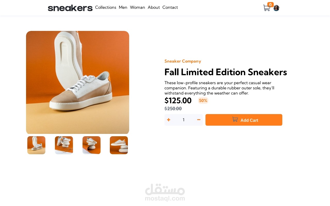E-commerce-product-page