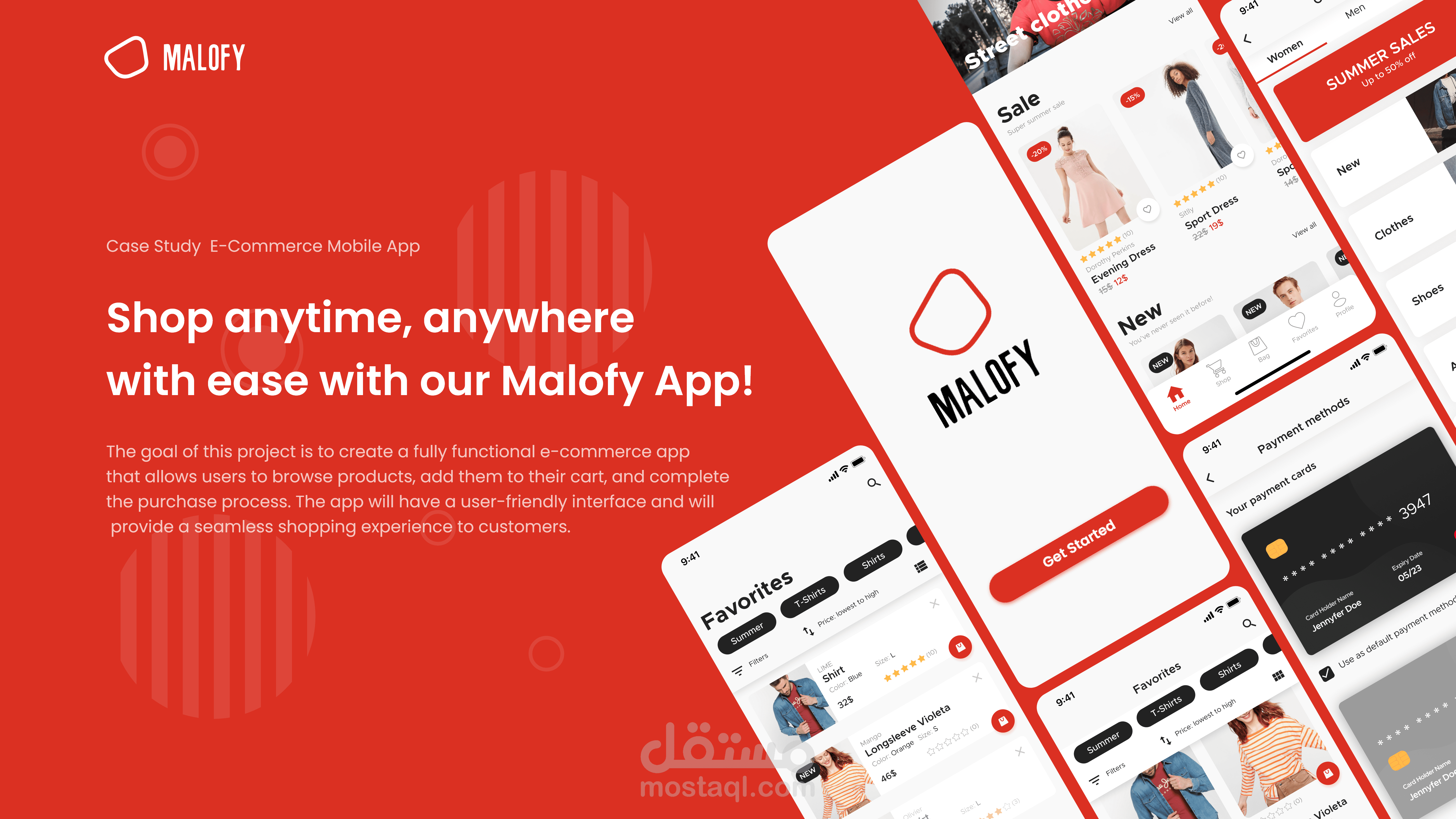 UX UI Case Study For E-Commerce Application