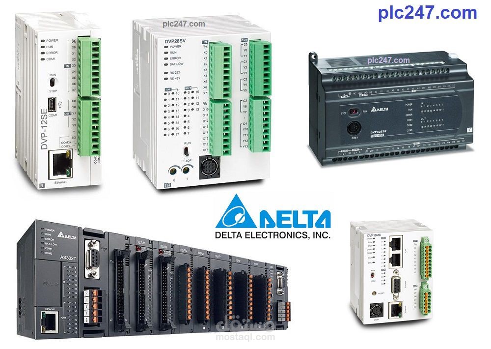 نظام انذار للحرائق ونظام استدعاء الممرضين باستخدم Delta-PLC مع شاشة HMI