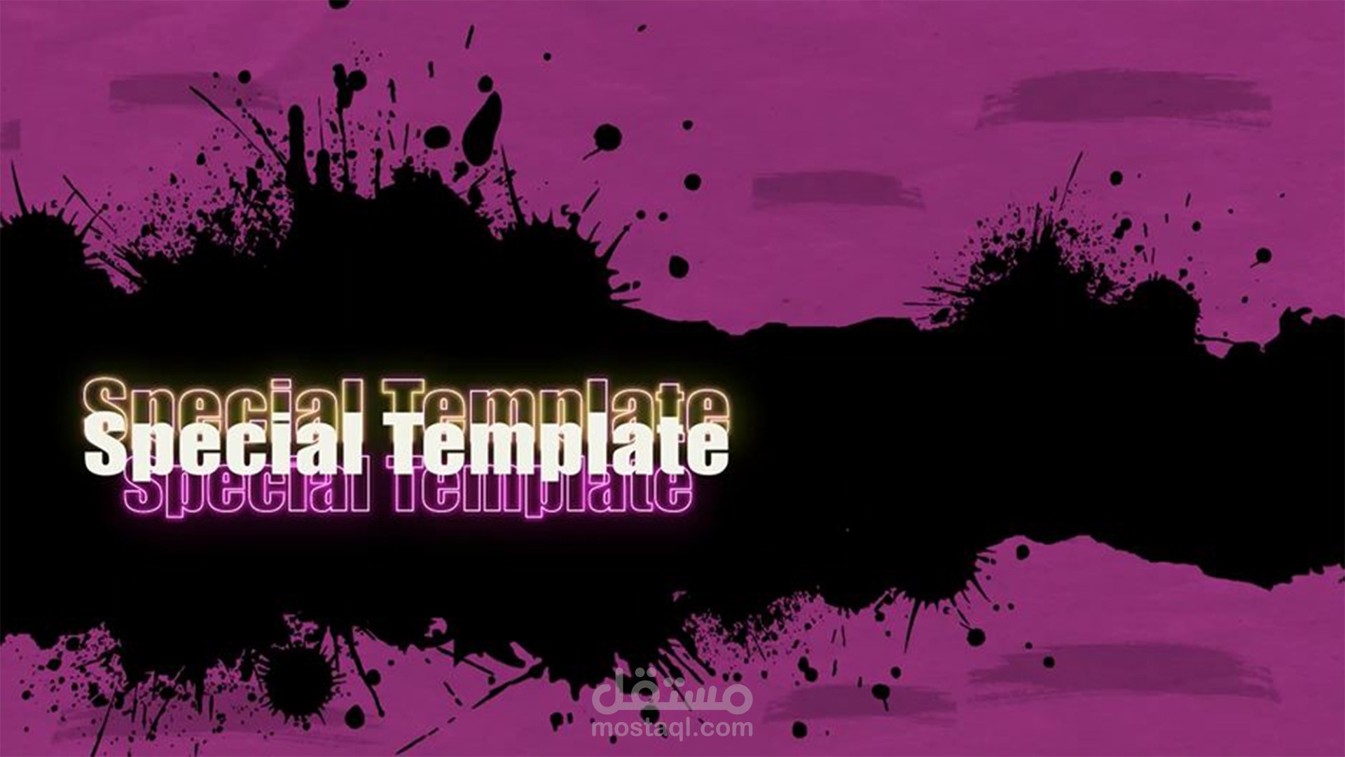 after effects template for social media