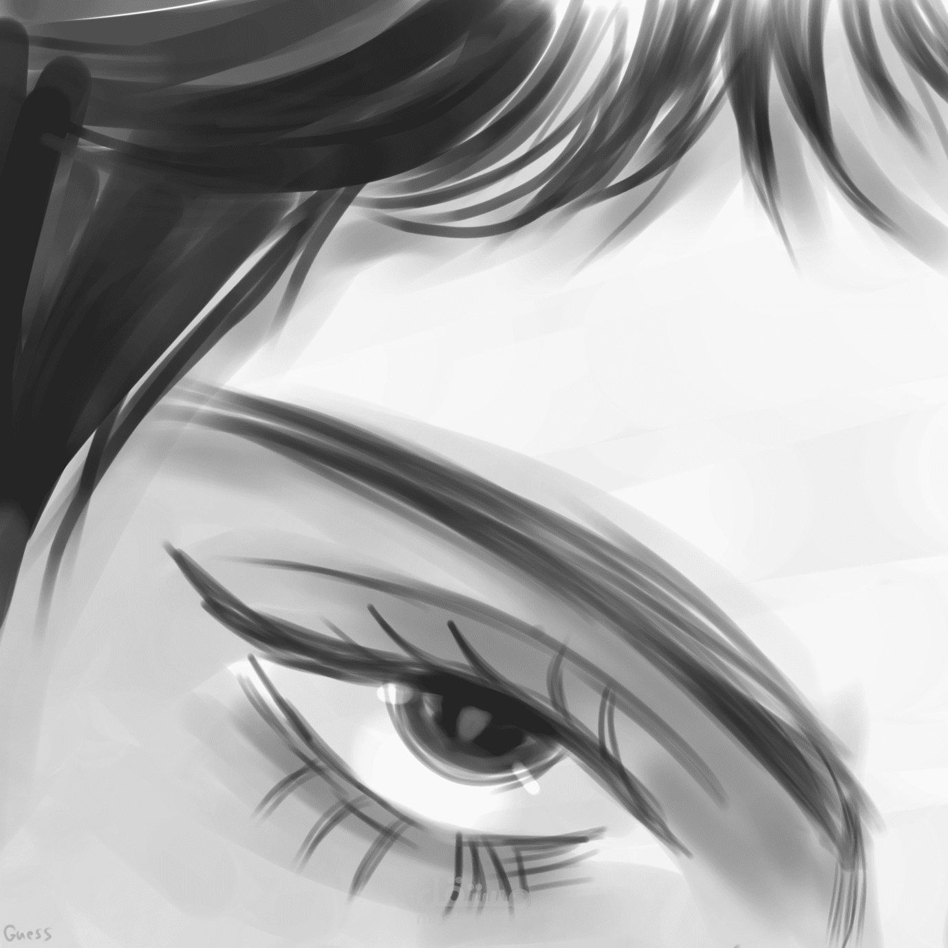 رسم بالابيض والاسود