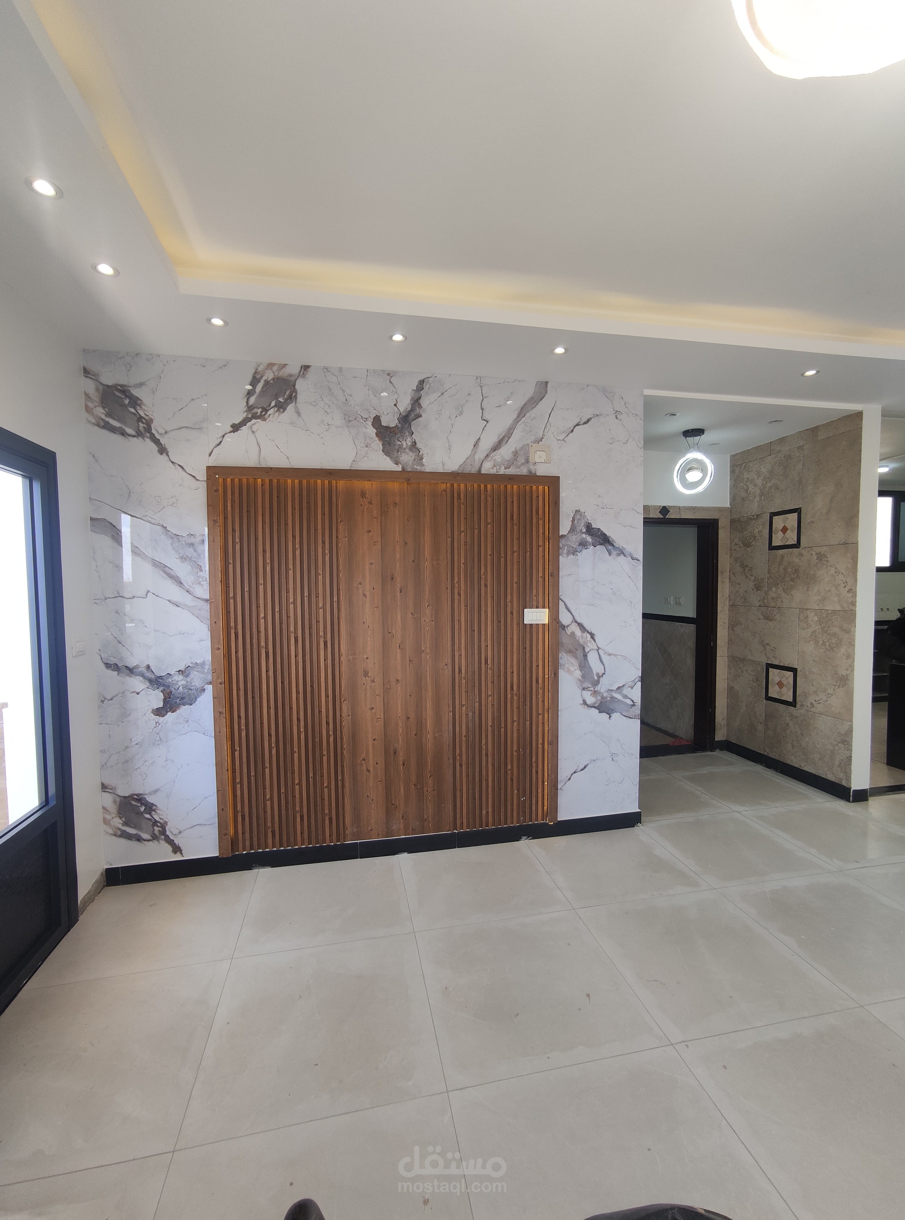 تشطيب شقة للمهندسة آمنة ومنزل المهندس كرم