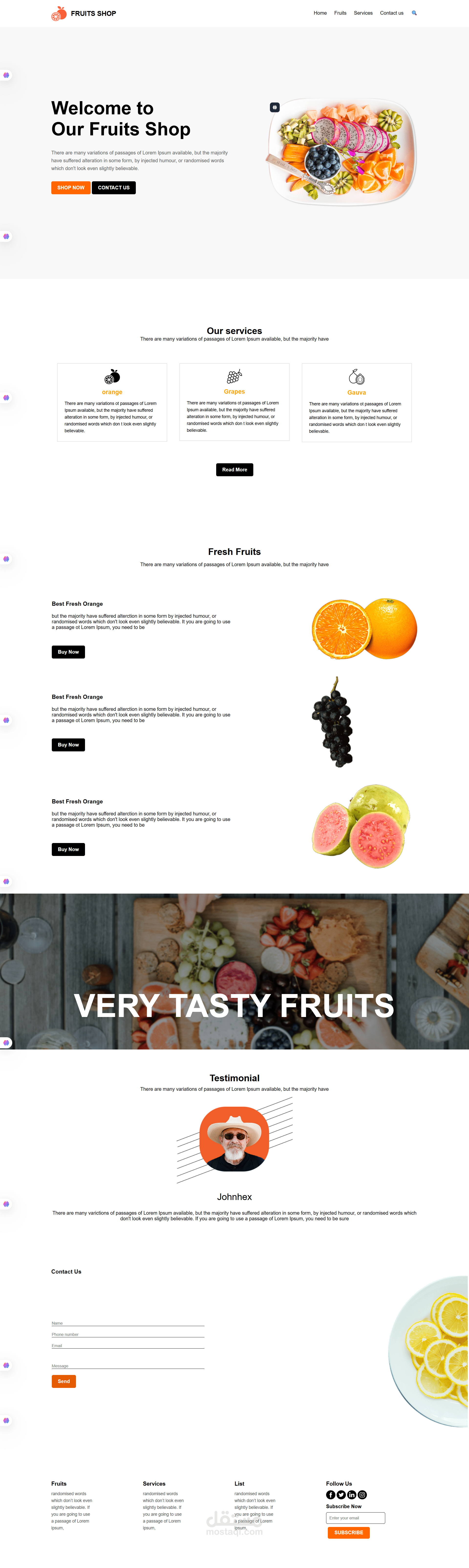 FRUITS SHOP