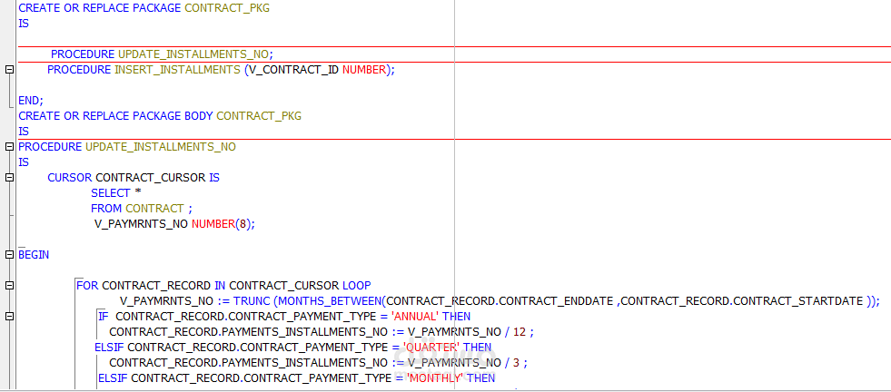 Advanced Orcale plsql