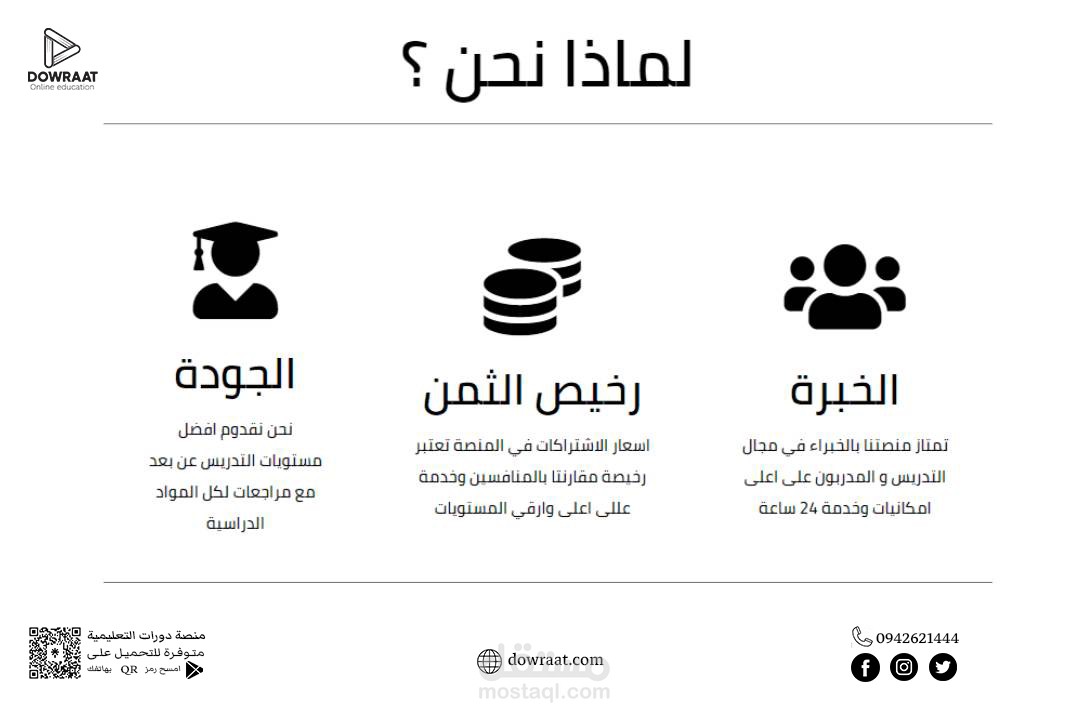 منصة تعليمة