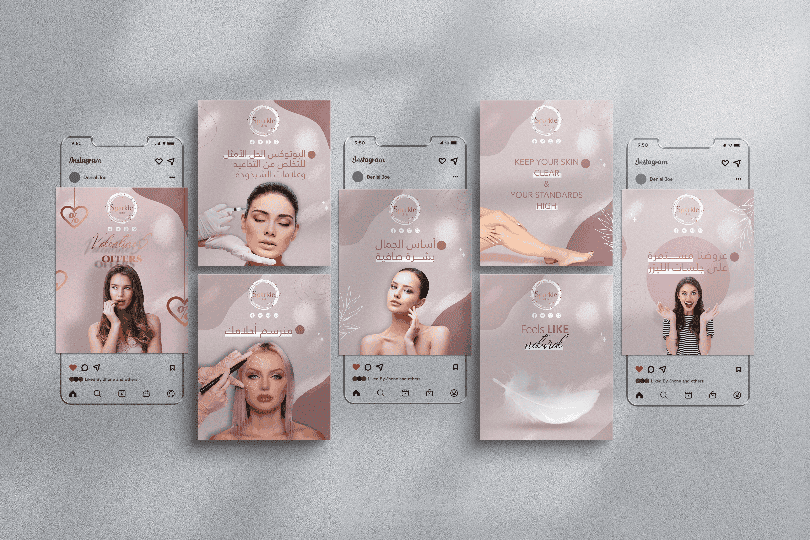 Sparkle Clinic ( Posts Design )