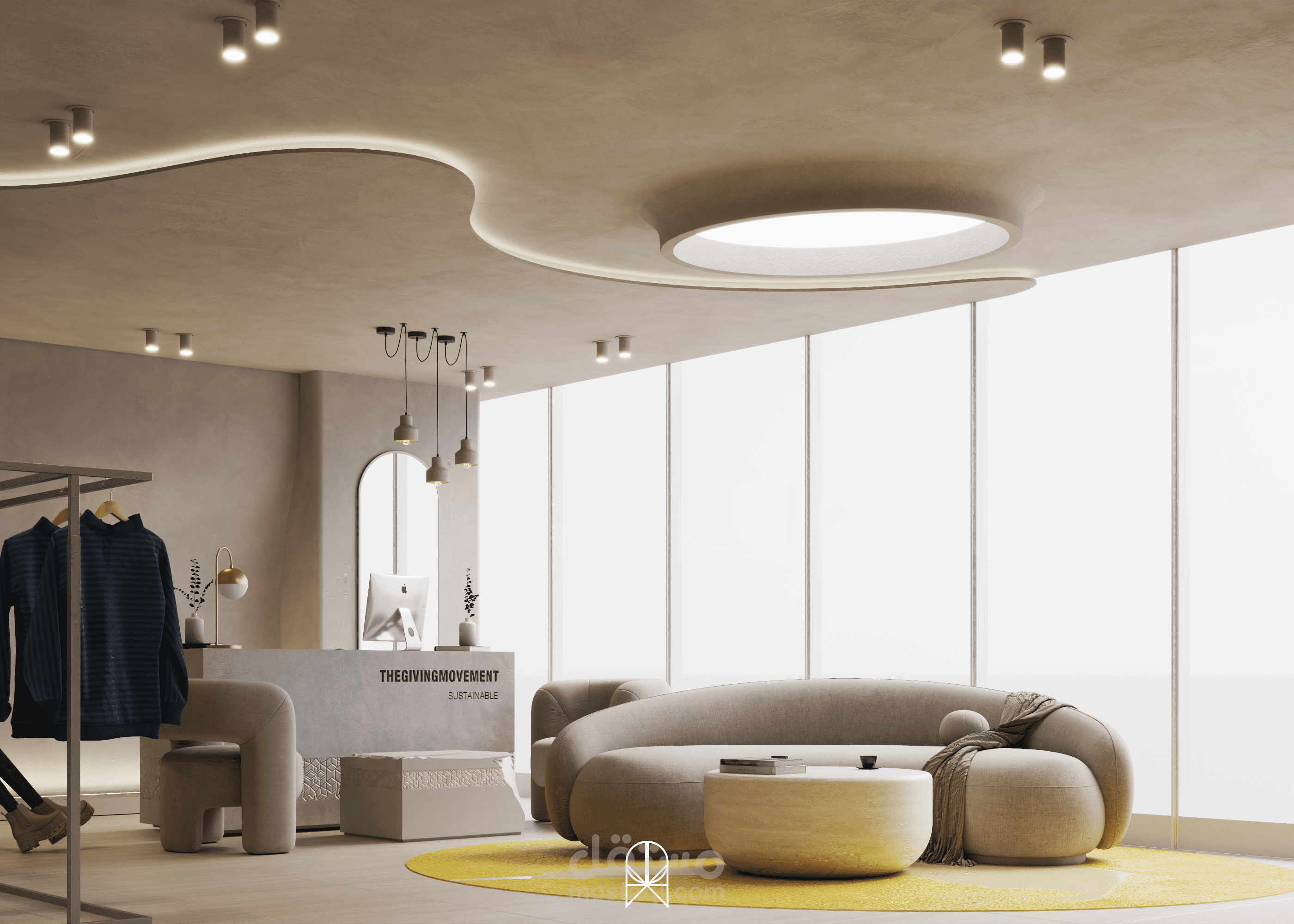 تصميم مكتب الاعلان في شركة TGM