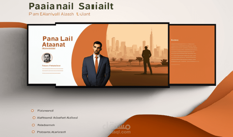 تصميم عرض تقديمي PowerPoint احترافي