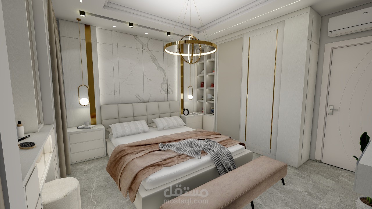 تصميم شقة سكنية