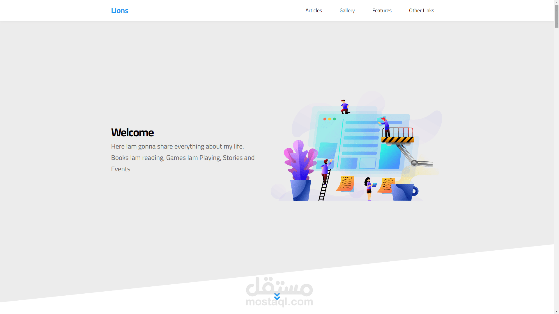 Landing Page