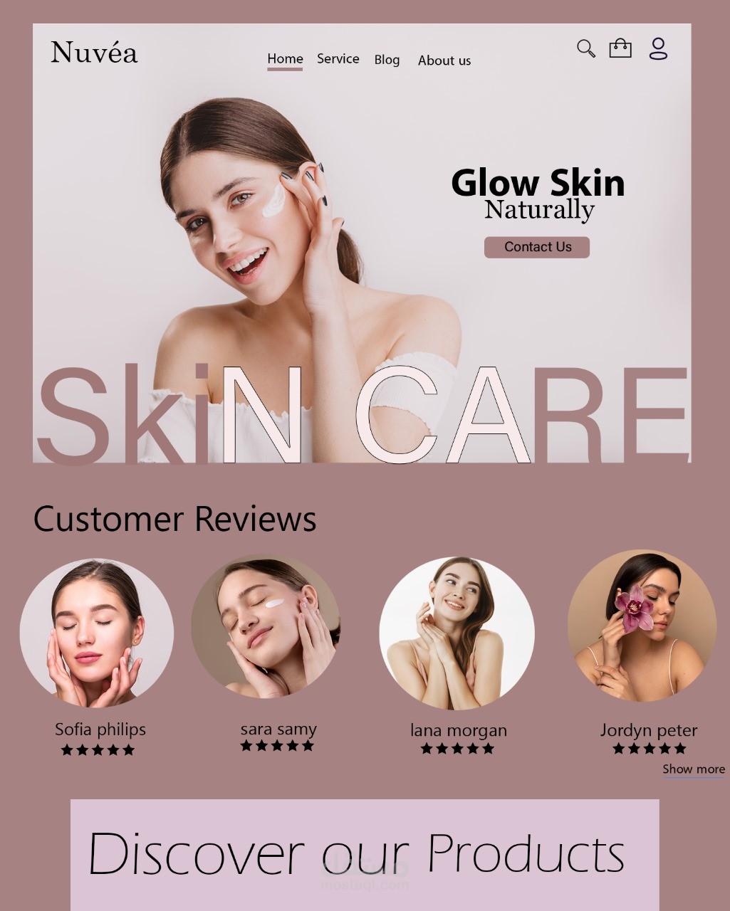 landing page