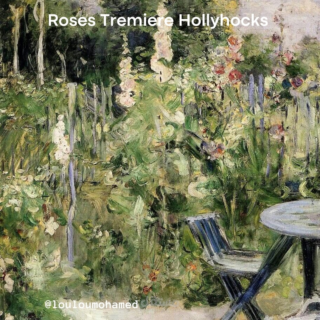 Rose Tremiere Hollyhocks