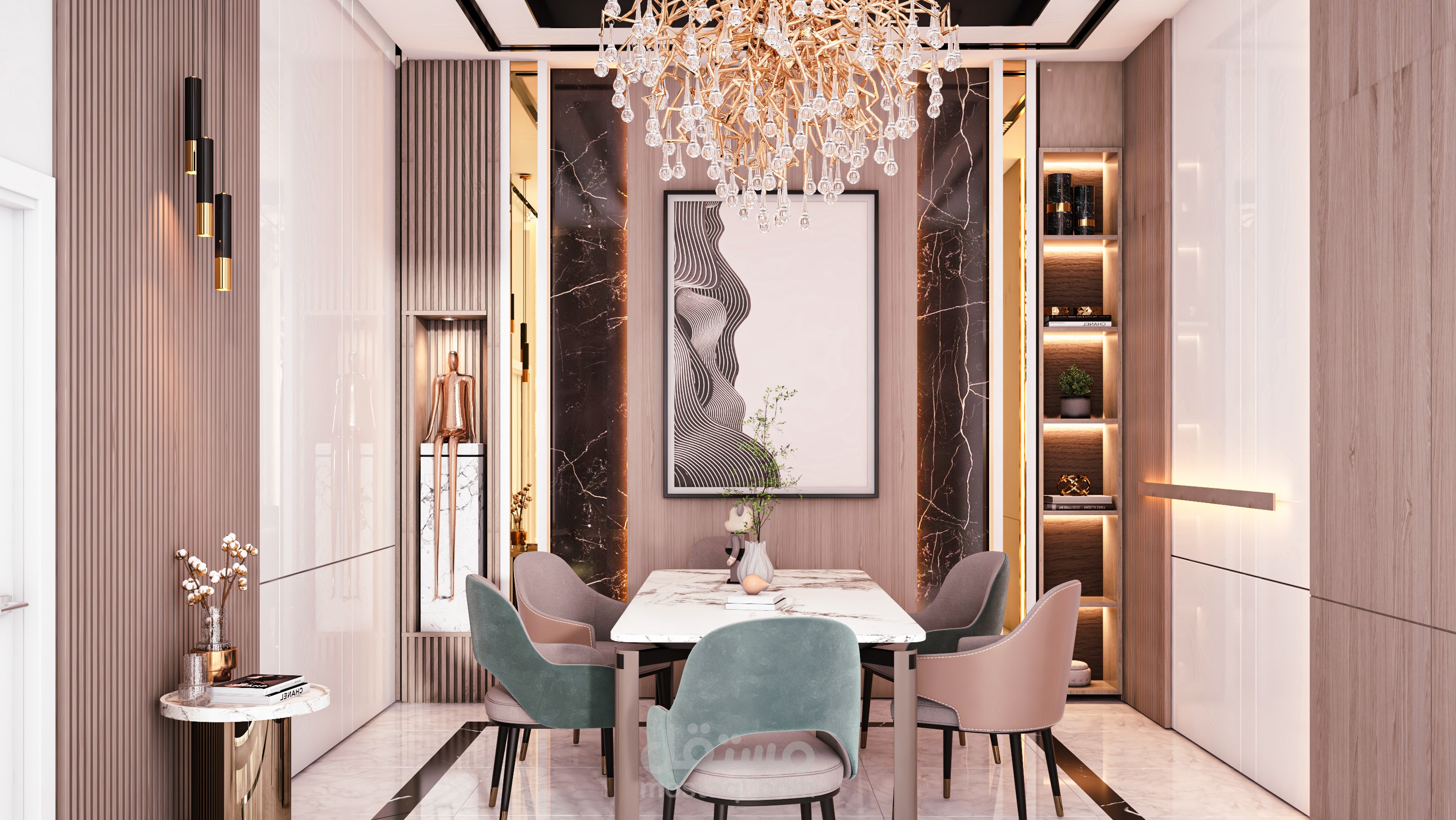 Luxury dinning room