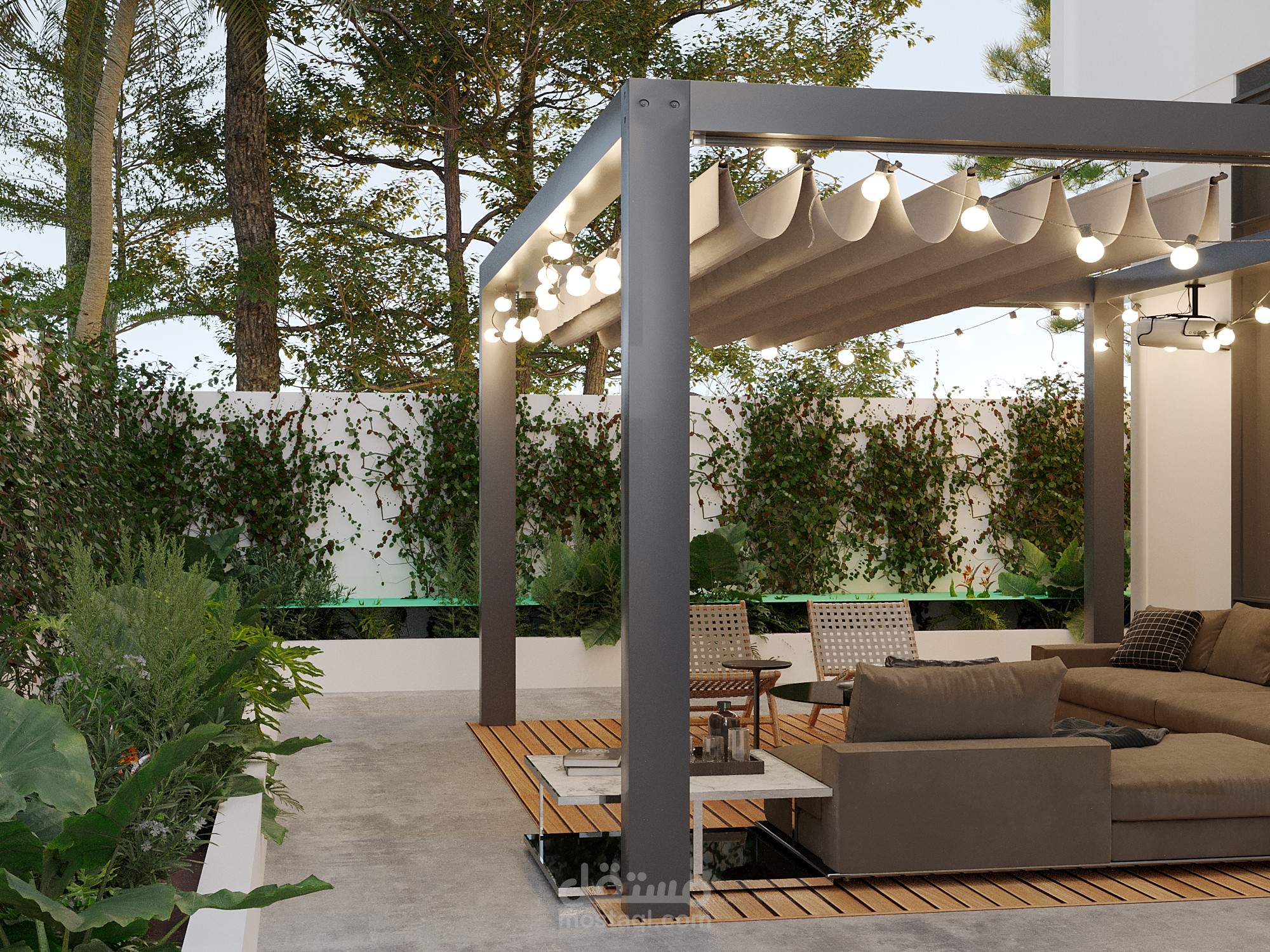 تصميم لاند سكايب ارضي (الرياض - السعودية )