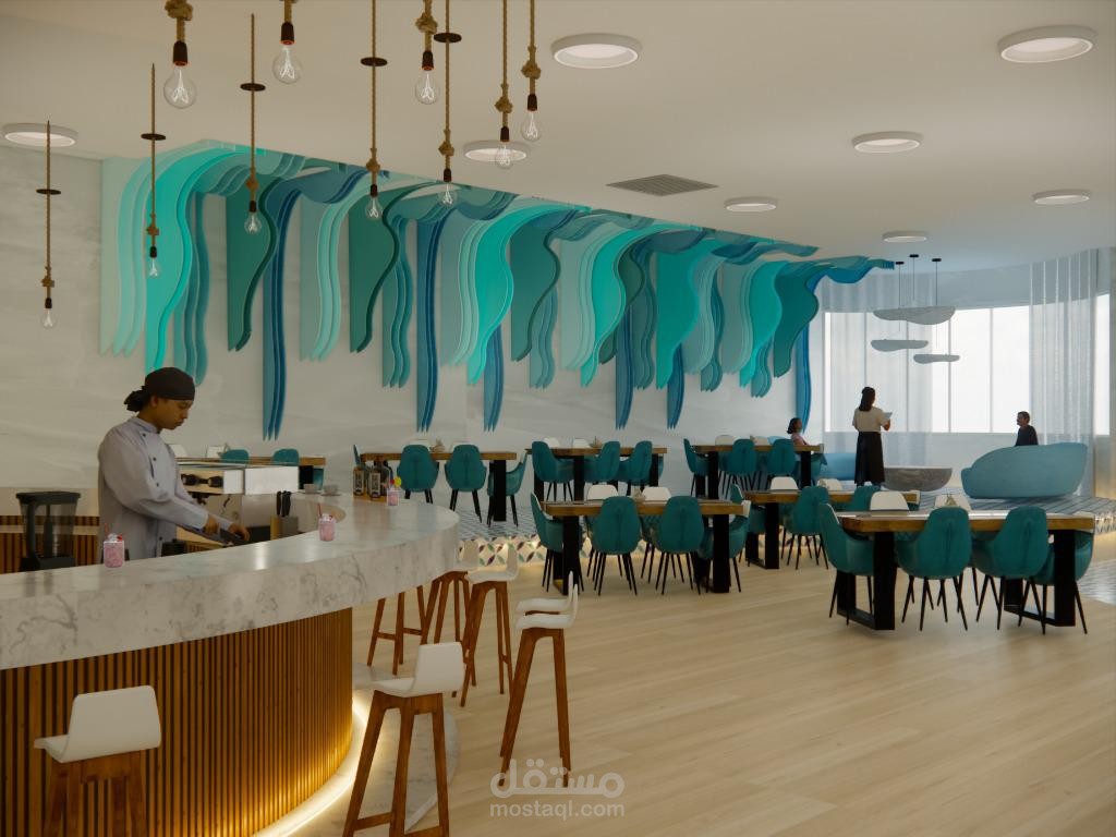 تصميم مطعم