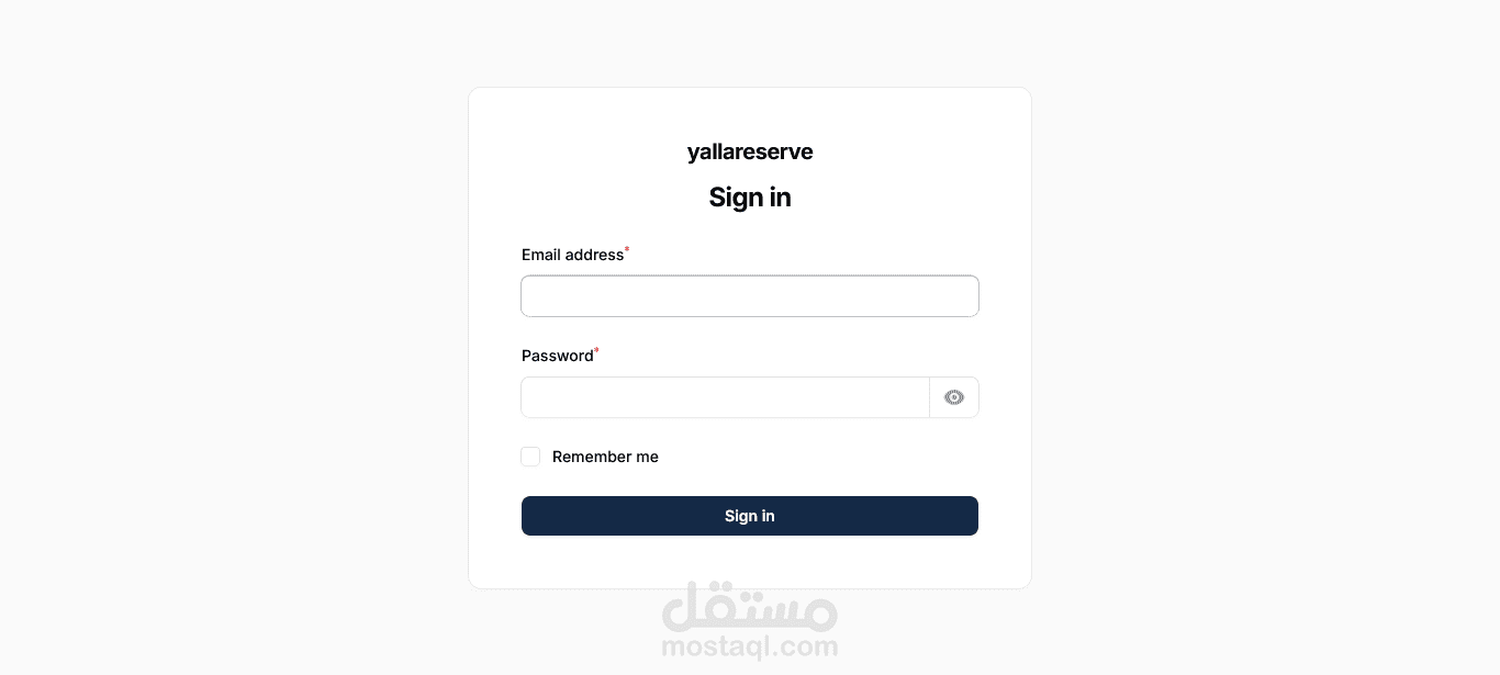 لوحة تحكم لتطبيق إدارة حجوزات شركات السفر