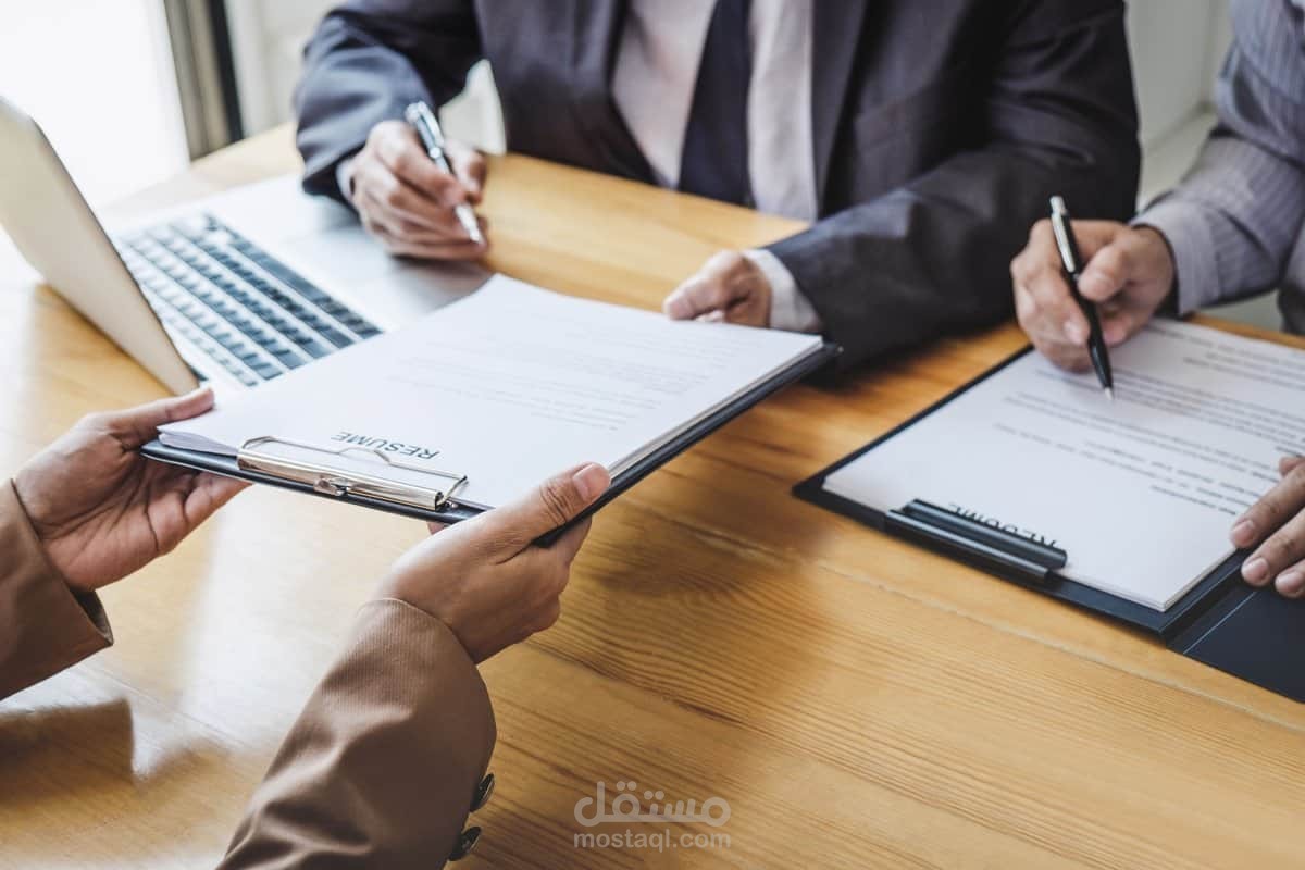 انشاء سيرة ذاتية أحترافية