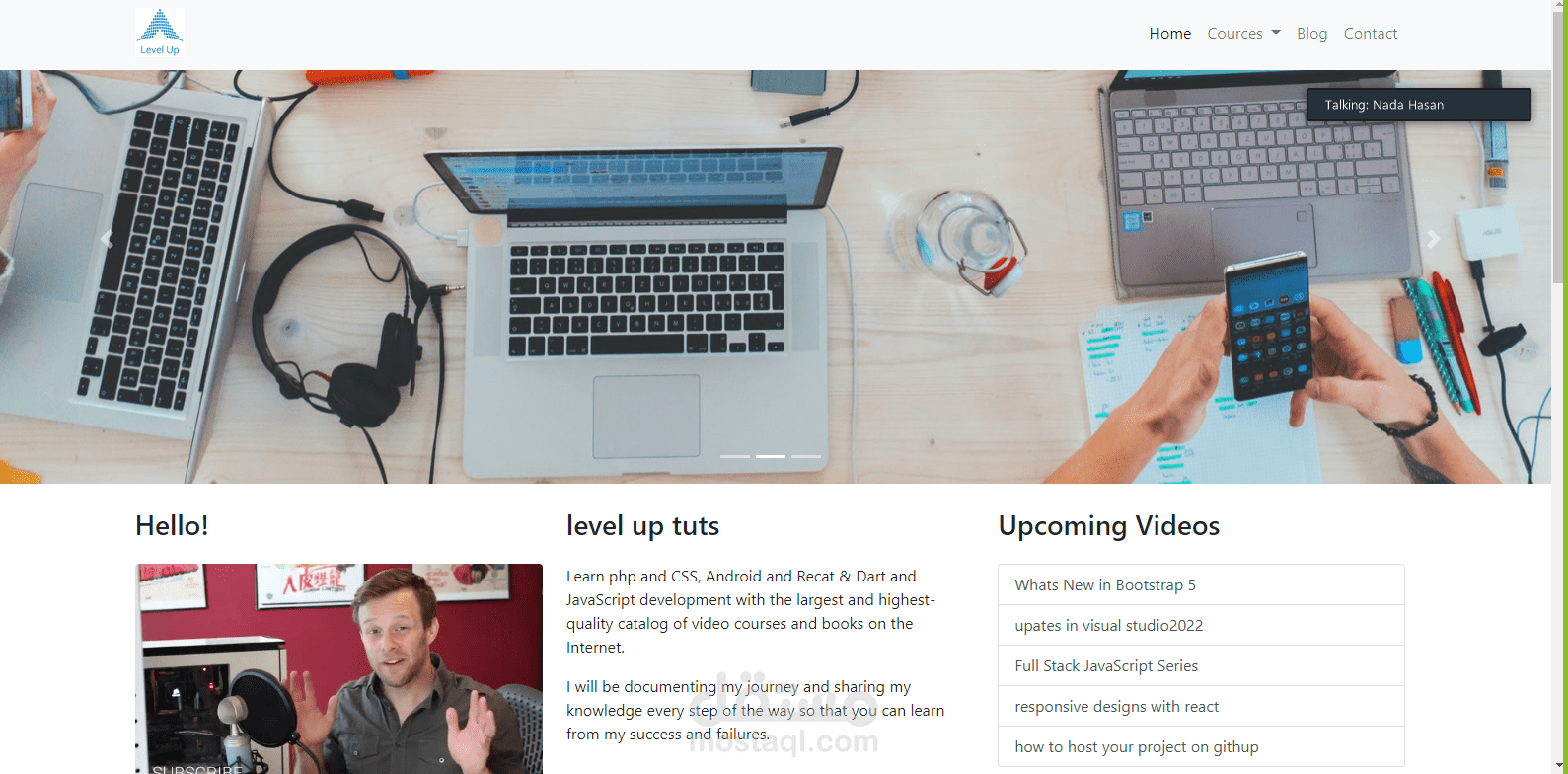 bootstrap project