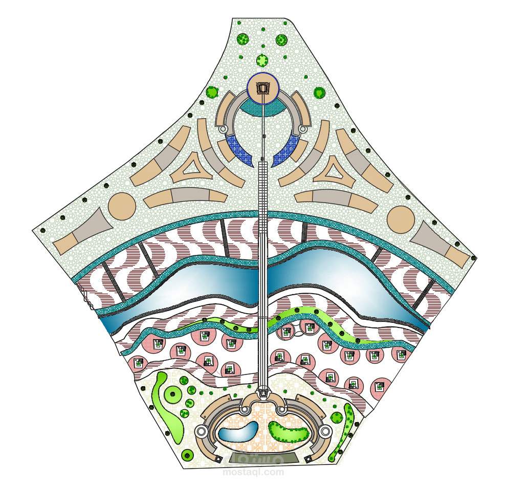 مخطط قرية سياحية