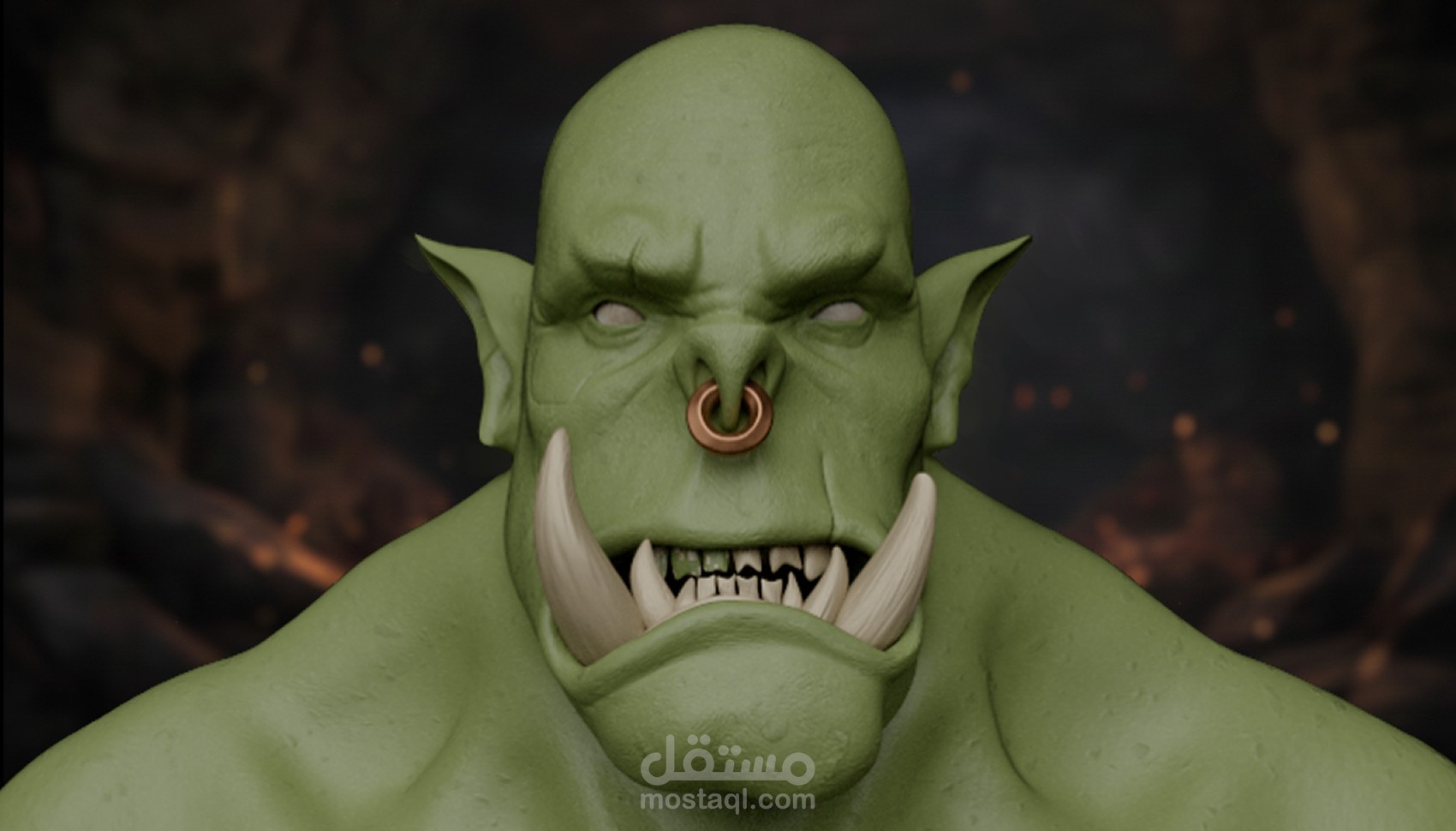 تصميم شخصيات ثلاثية الأبعاد باستخدام zbrush