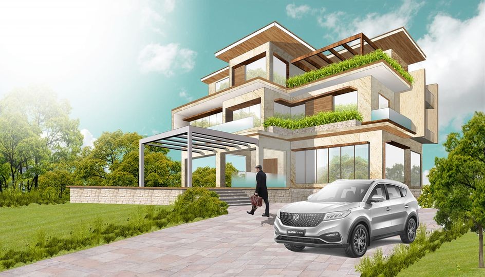 إخراج منظور معماري من الصفر