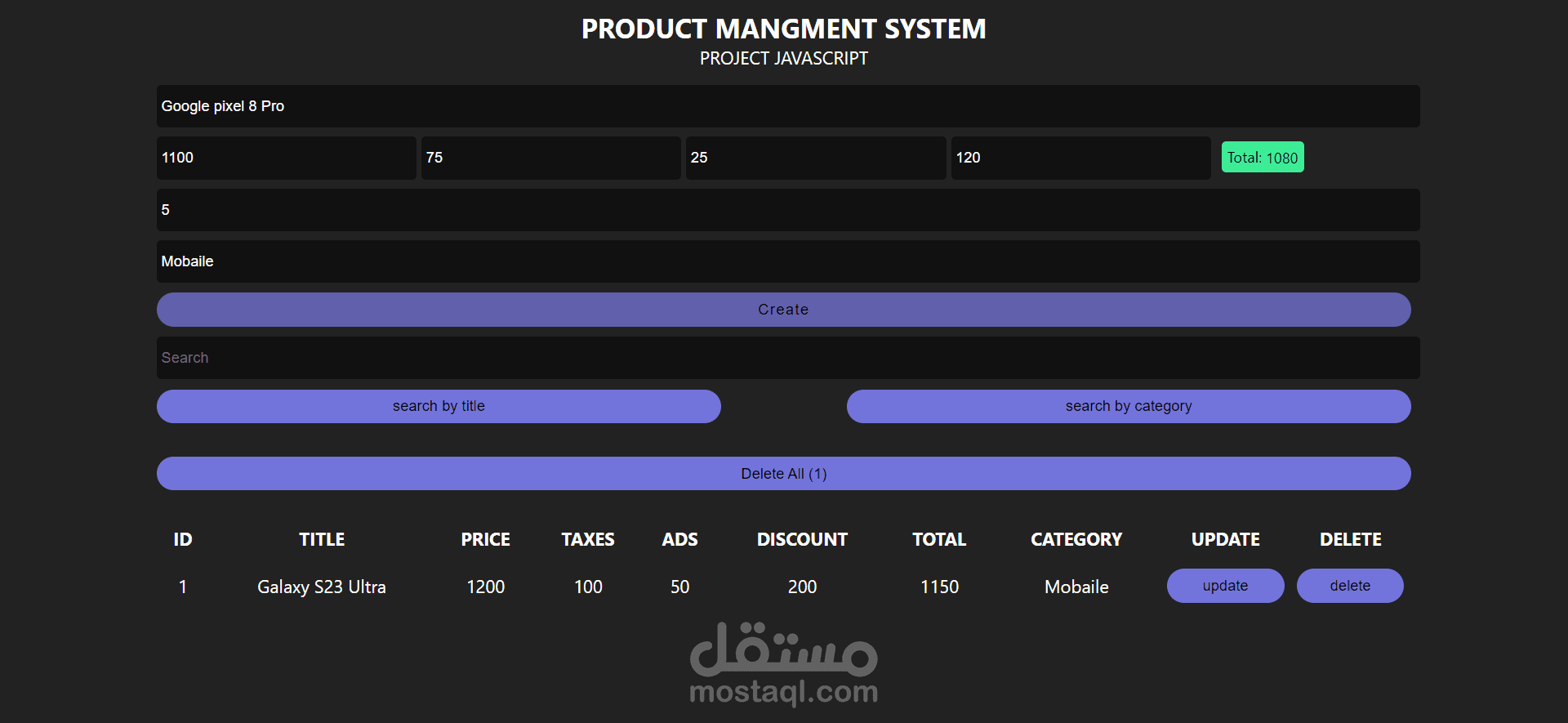 ProductMS