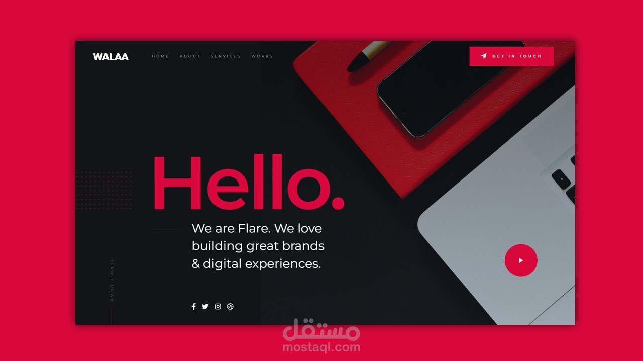 تصميم صفحات Landing page بواسطة Elementor