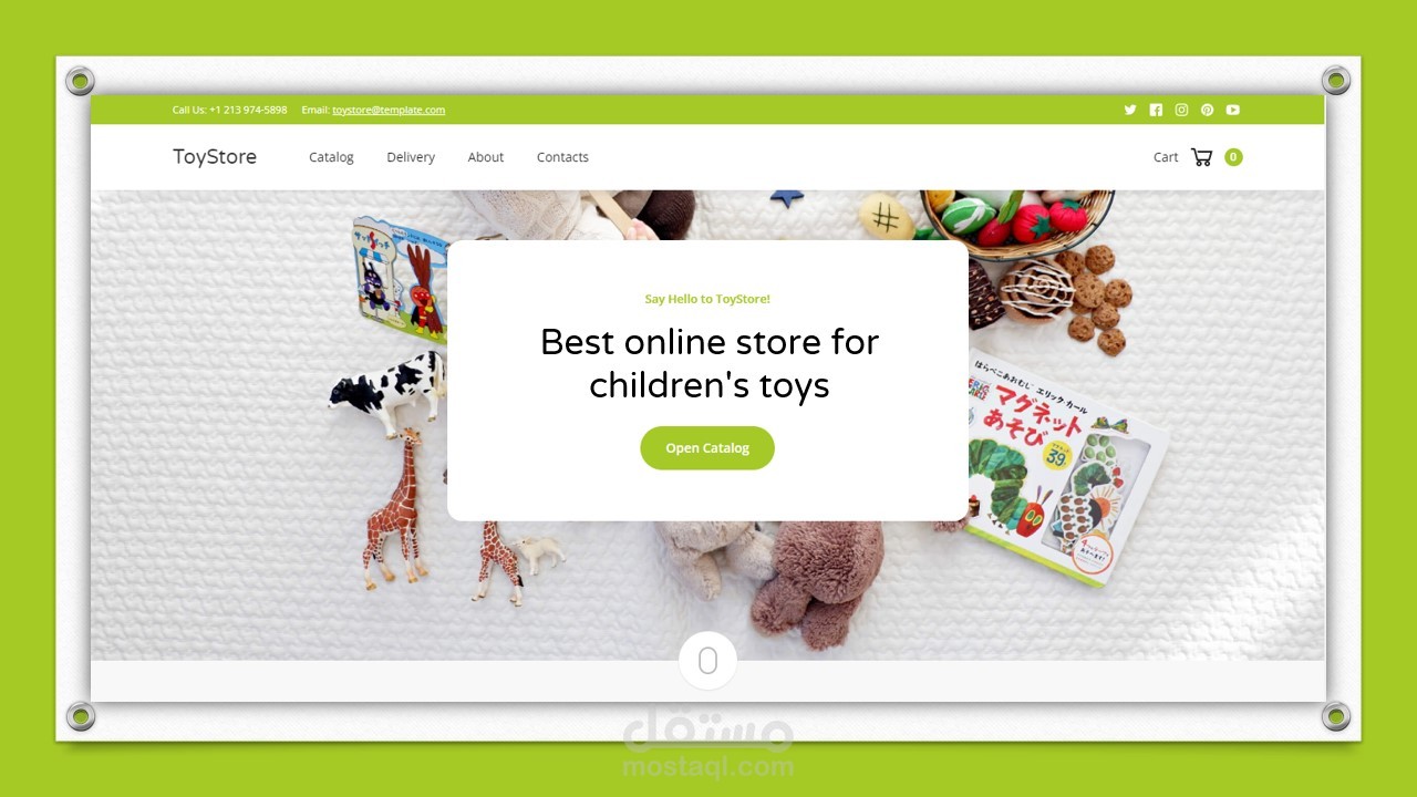تصميم متجر إلكتروني بواسطة Woocommerce